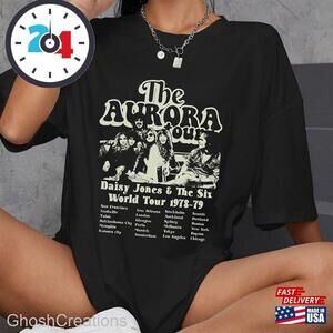 Daisy Jones The Six T-Shirts Aurora World Tour Shirts T-shirt